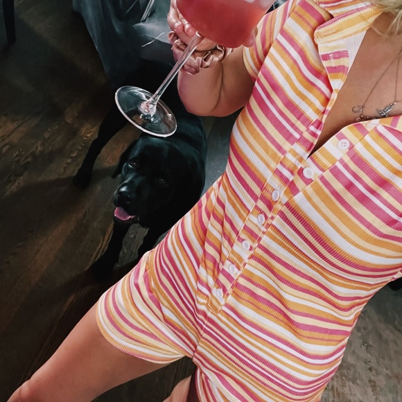 Striped romper - Picture 3 of 4